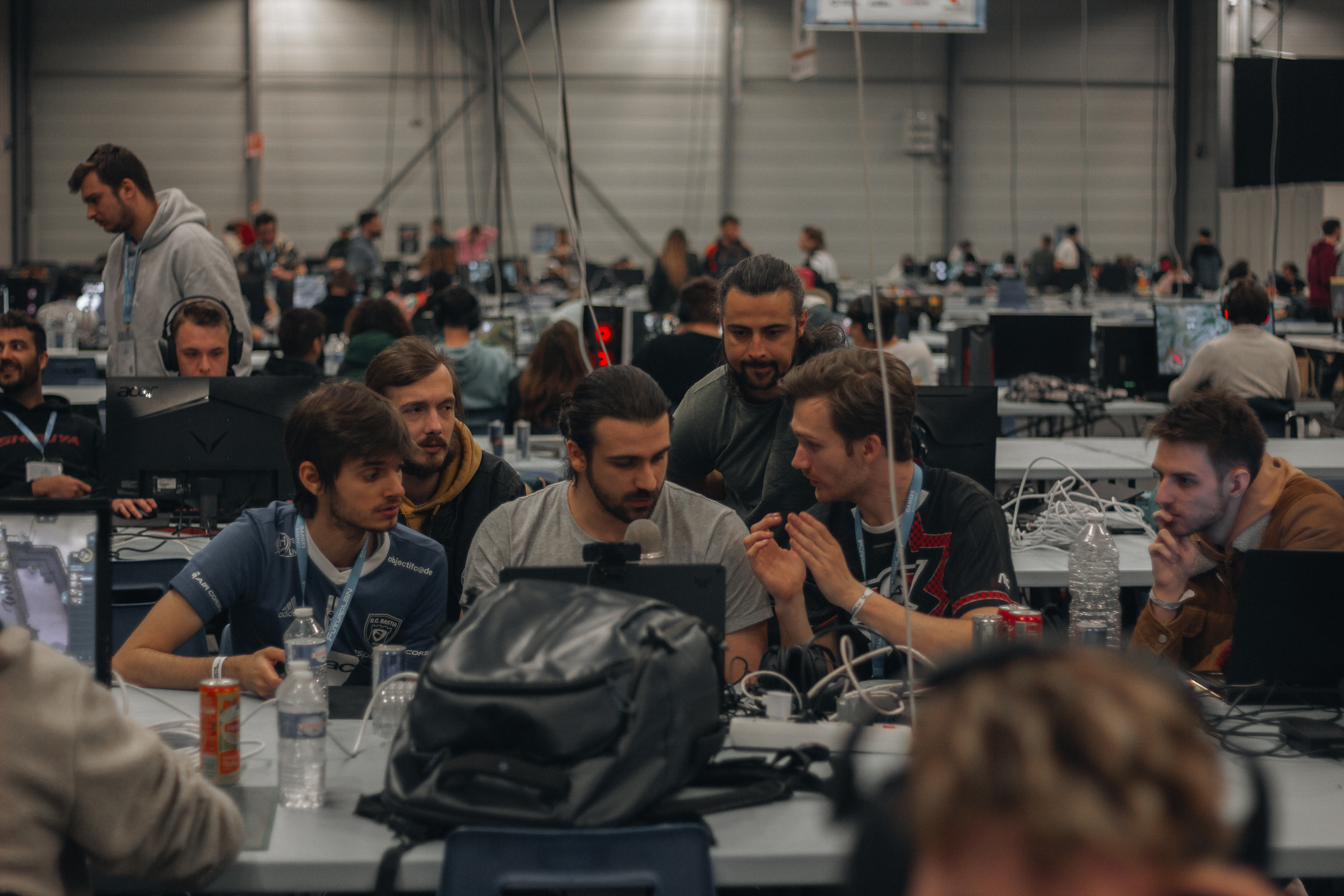 Travail d'équipe en tournoi